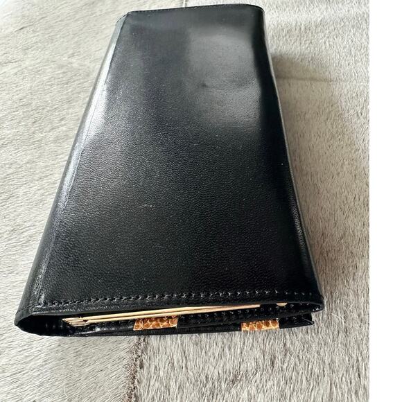 Authentic Givenchy Leather Long Wallet with Chain - Picture 7 of 16